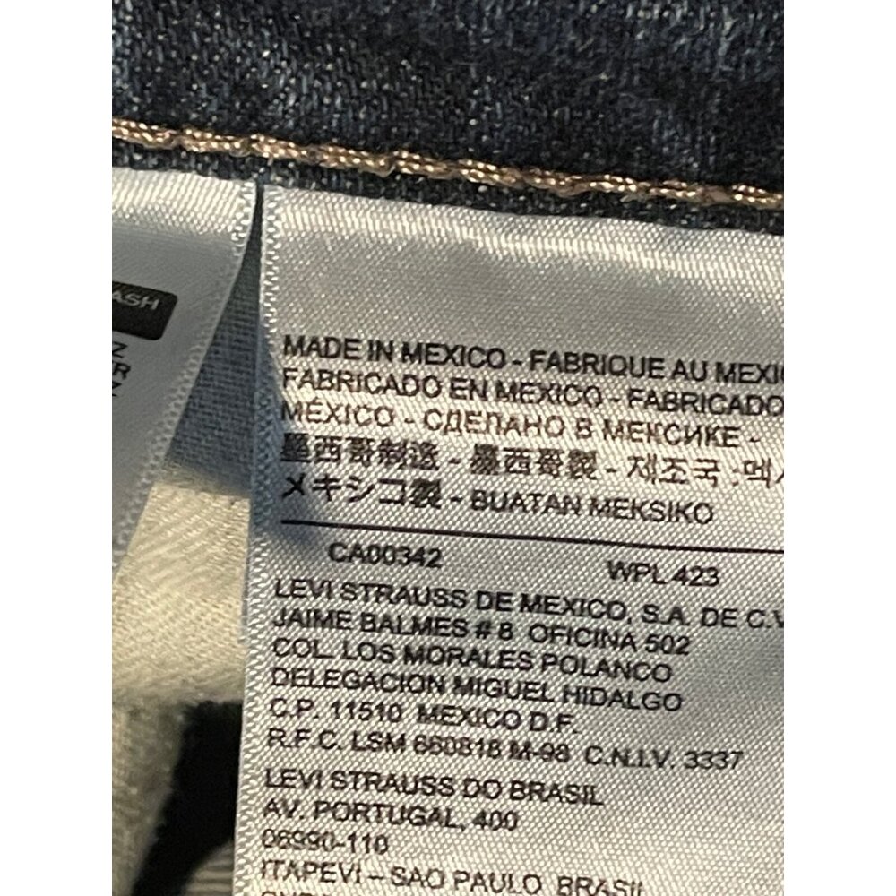 Levi's jeans mens 30 x 30 511 slim tapered low rise blue - Picture 11 of 12